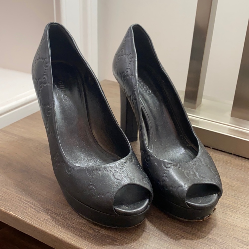 Gucci Leather Heels